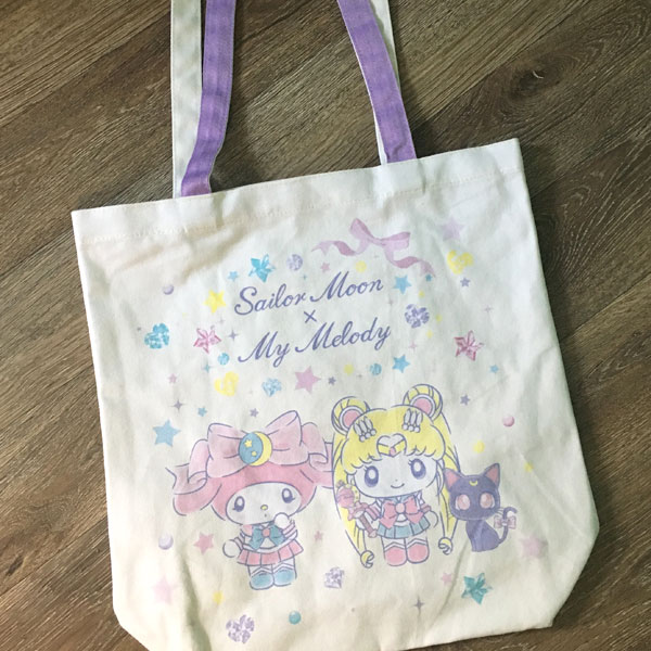 Sailor Moon x My Melody kawaii tote bag