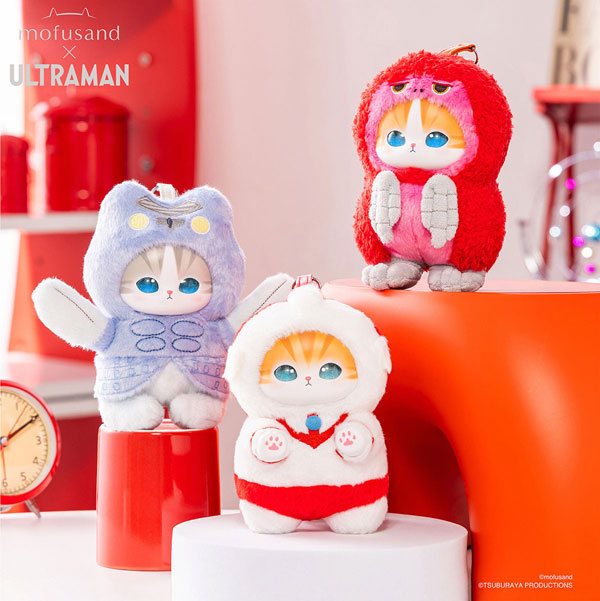 mofusand x Ultraman plush