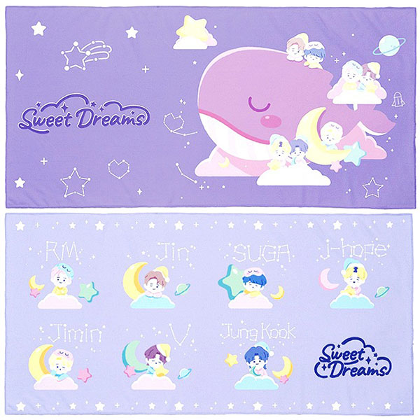 TinyTAN Constellations Sweet Dreams bath towels