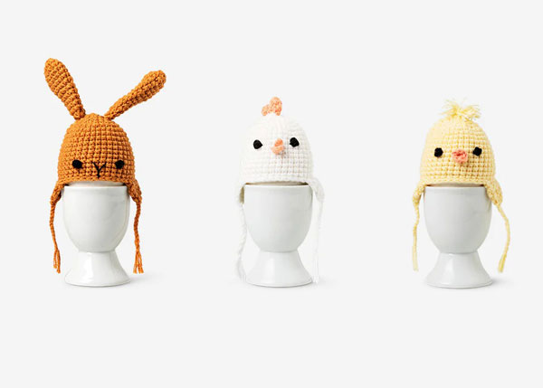 Easter egg cosy crochet kit