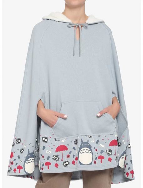 Ghibli Totoro poncho