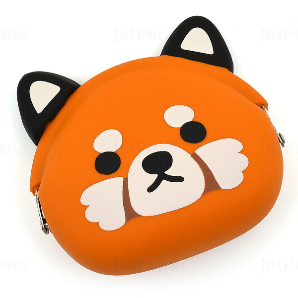 kawaii red panda coin purse