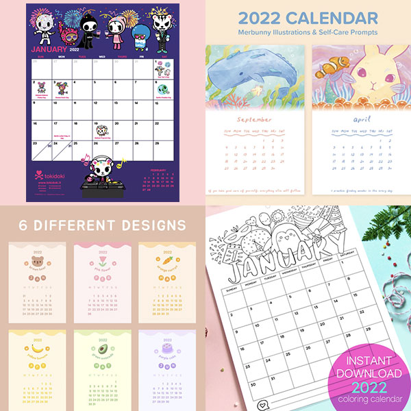 2022 anime calendar  Calender design, Anime paper, Anime