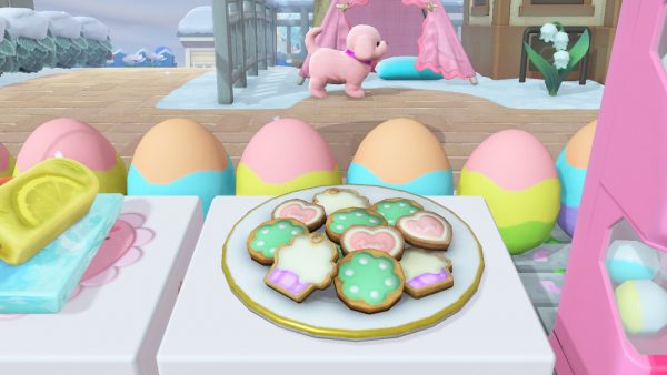 Animal Crossing frosted cookies