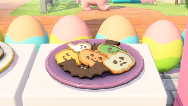 Animal Crossing Spooky Cookies