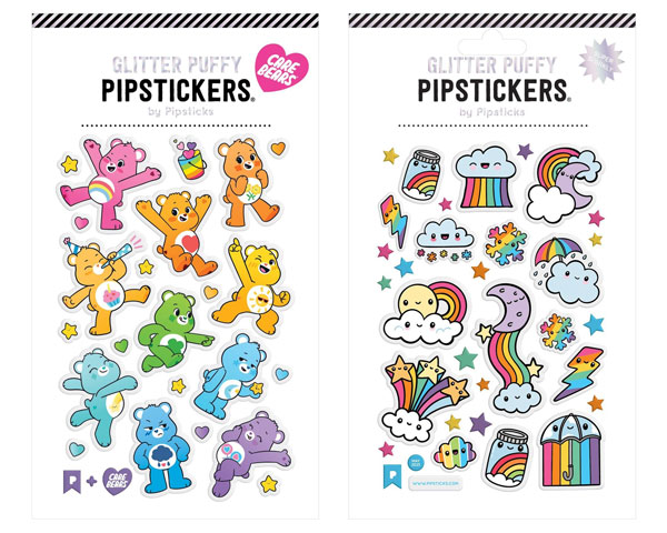 kawaii puffy stickers