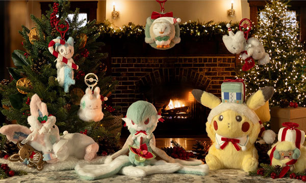 Pokemon Christmas plush