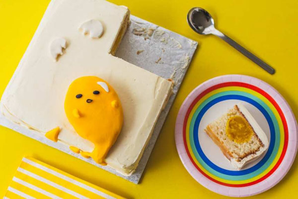 Gudetama cake recipe