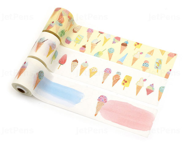 kawaii ice cream washi tape