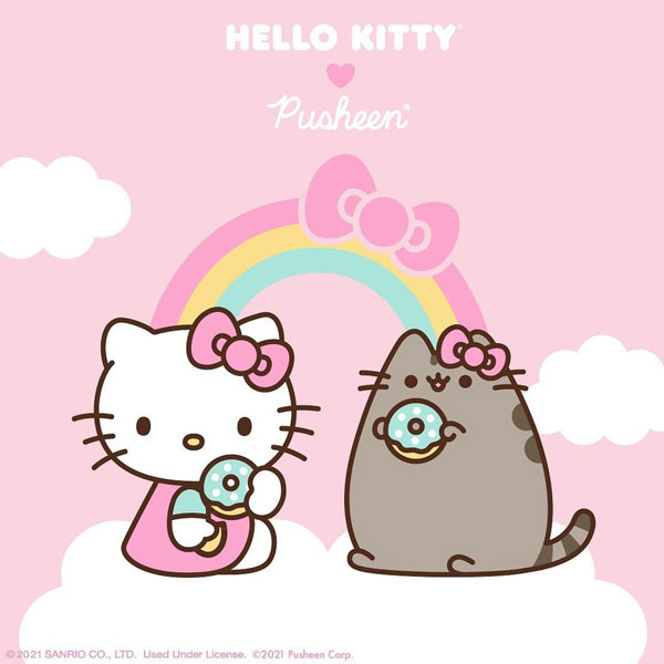 Hello Kitty x Pusheen