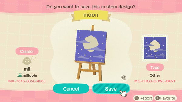 Space Themed Animal Crossing Custom Designs