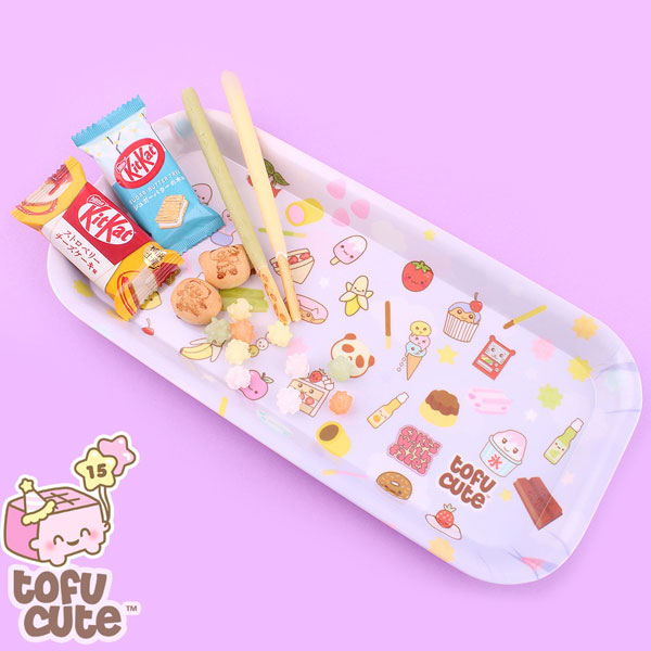 kawaii snack tray