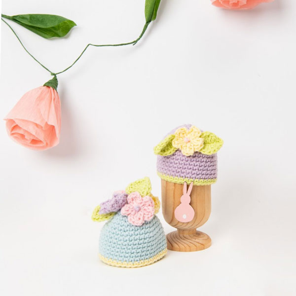 Easter egg cosy crochet pattern