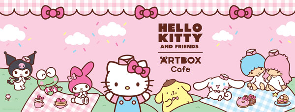 Hello Kitty & Friends at ARTBOX Cafe - Super Cute Kawaii!!