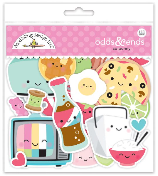 So Punny Kawaii Food Planner Stickers