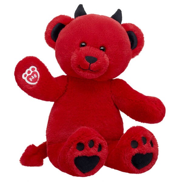 Build-A-Bear Valentines devil teddy plush