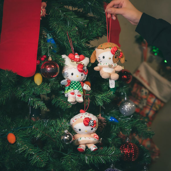 tokidoki x Hello Kitty and Friends plush ornaments