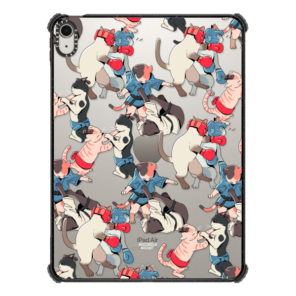 Fighting Cat iPad case