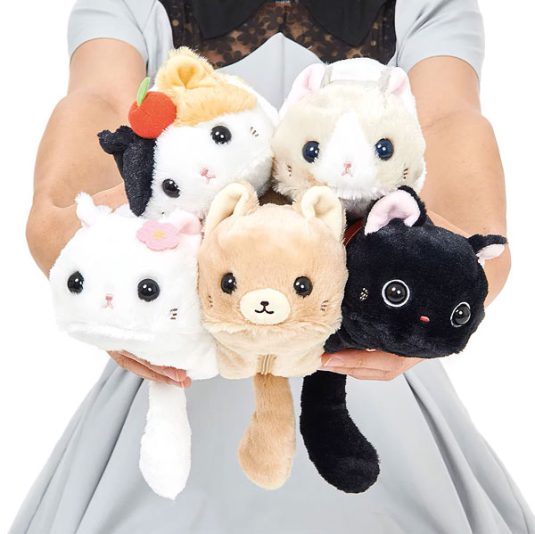 Back To School Kawaii Stationery - cat plush pencil cases