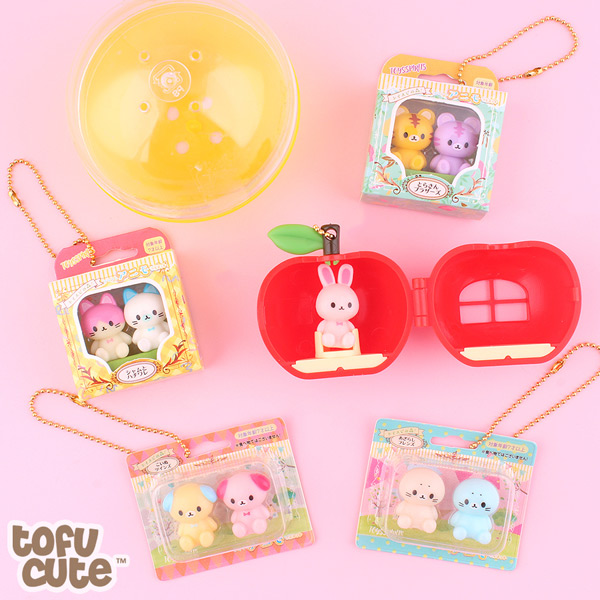 Puchi Puchi Forest keychains