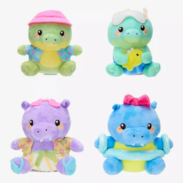 Alligators & Hippos blind box plush