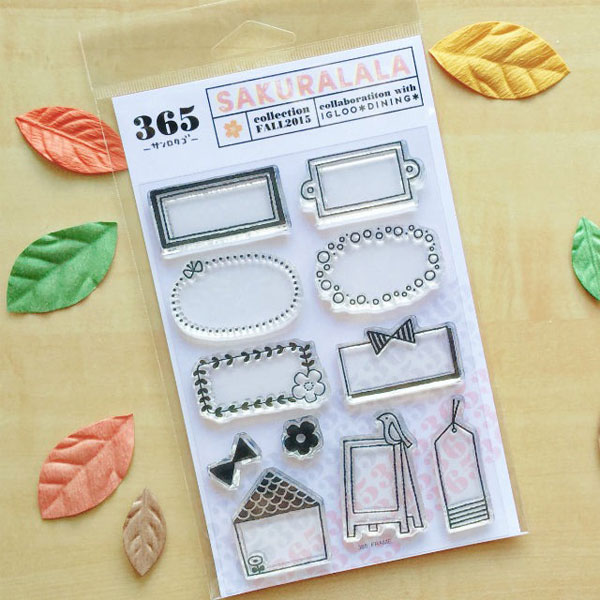 Sakuralala clear stamps