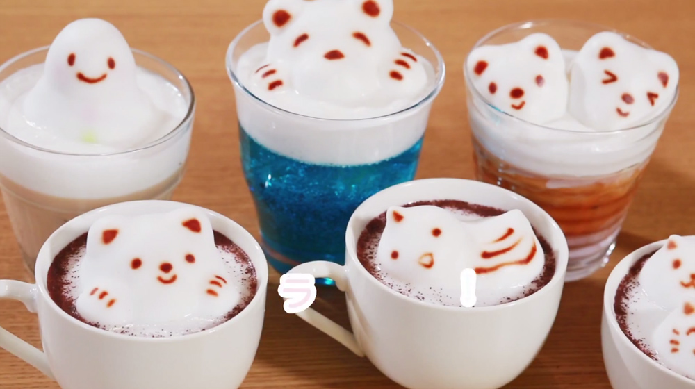 3d Latte Art Maker Super Cute Kawaii