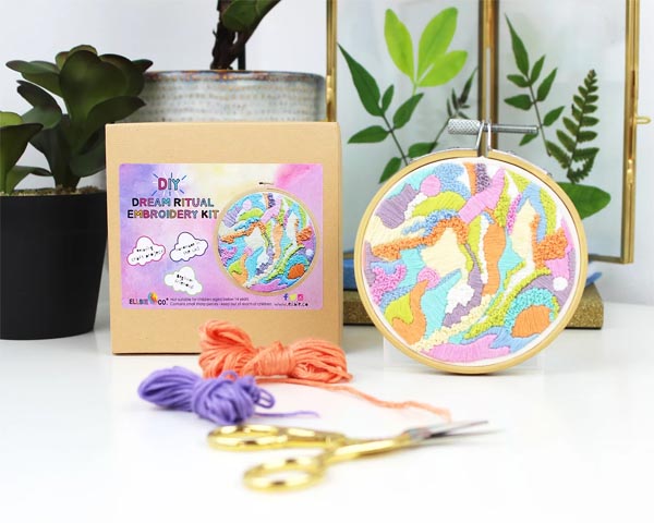 mindful embroidery kits