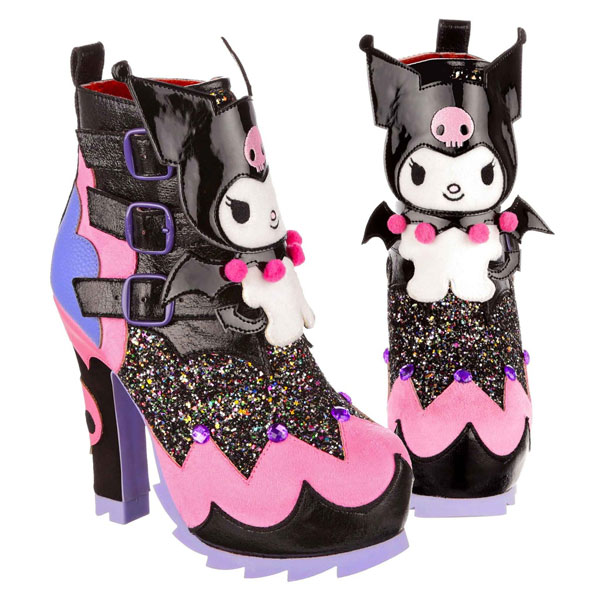 Irregular Choice Halloween Kuromi boots