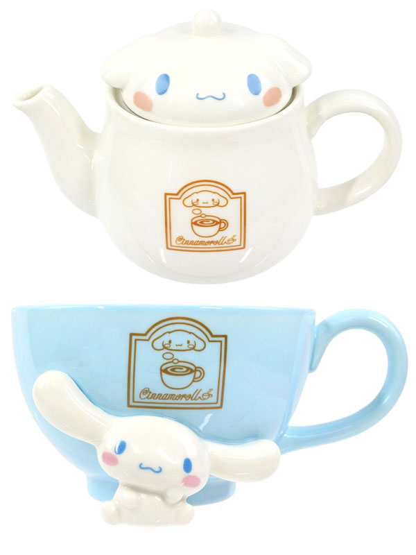 Cinnamoroll teapot and tea cup