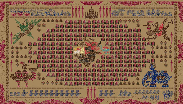 Zelda BOTW tapestry cross stitch pattern