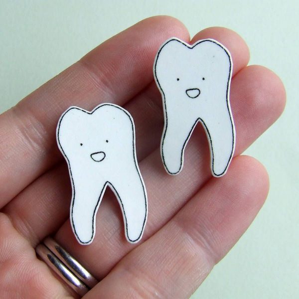 Little Tooth Pin Badge
