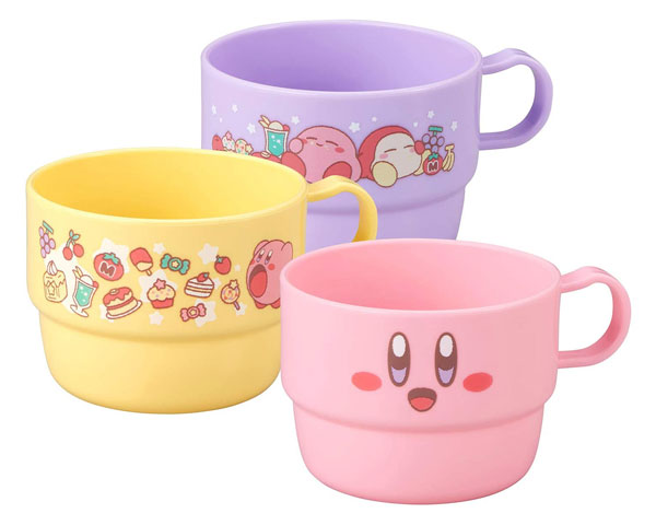Kirby stacking mugs