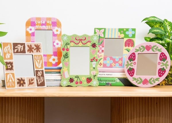 Diamond Painting Mirror Frames