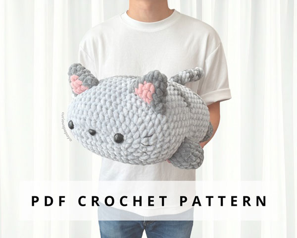 giant cat crochet pattern