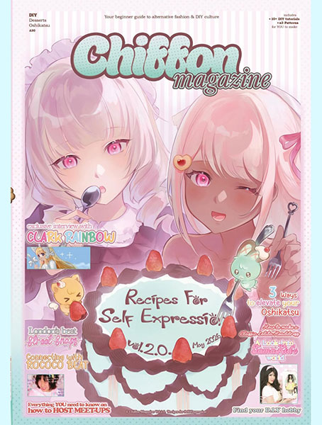 Indie alternative fashion mag Chiffon Magazine