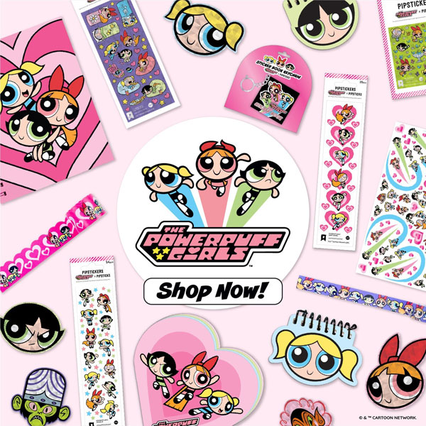 Powerpuff Girls Sticker & Stationery Box