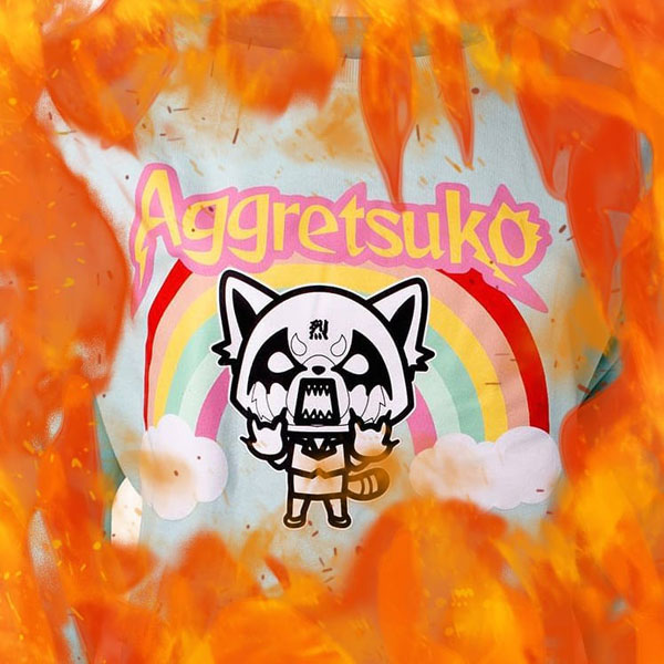 Aggretsuko kawaii hoodie