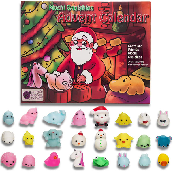kawaii advent calendars - squishies