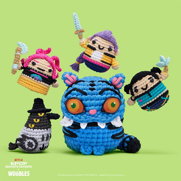 KPop Demon Hunters crochet kits