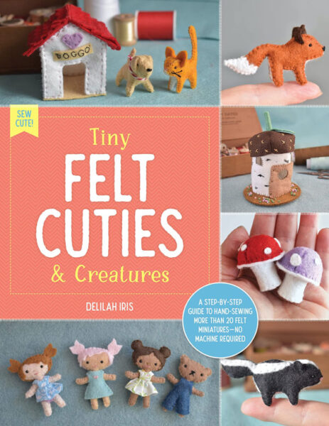 sewing felt toys book