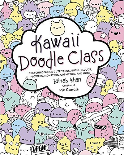 kawaii doodle class drawing book