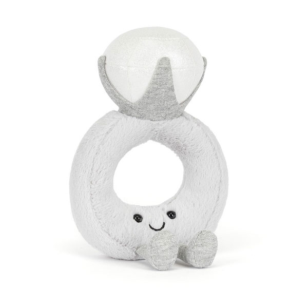 Jellycat diamond ring plush