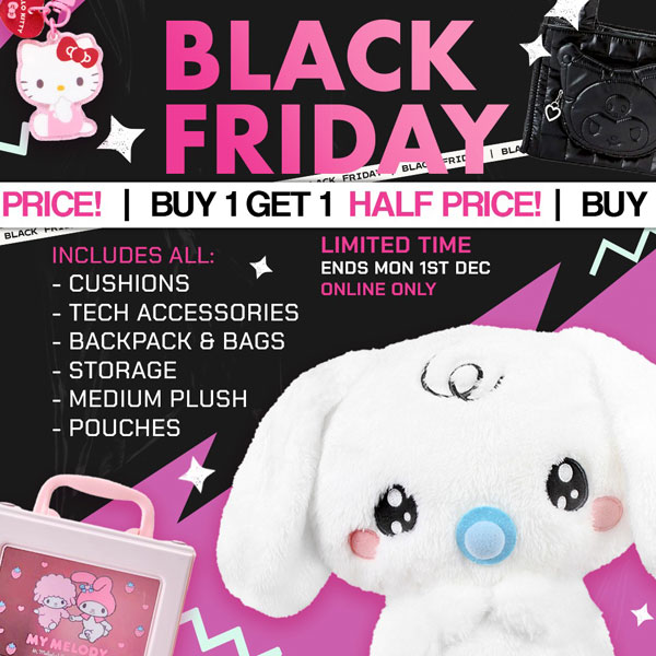 Black Friday Discounts at Kawaii Shops