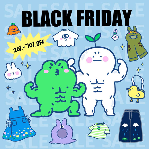 Black Friday Discounts at Kawaii Shops