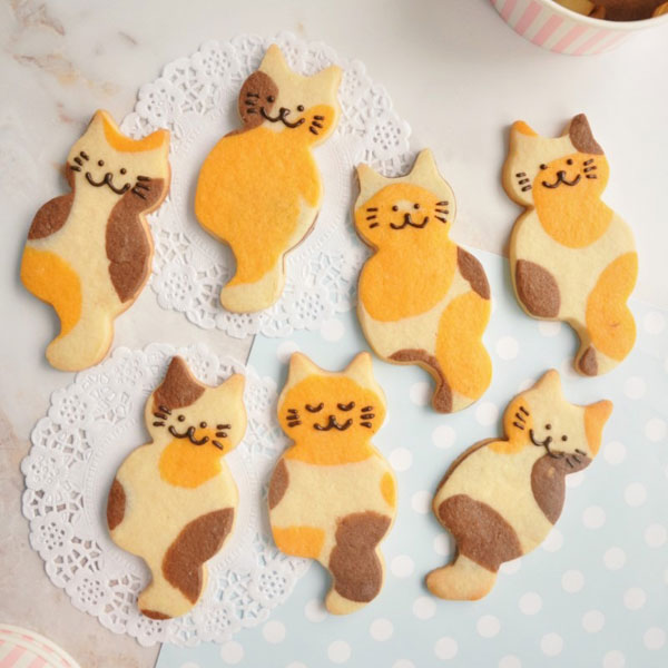 calico cat cookies recipe