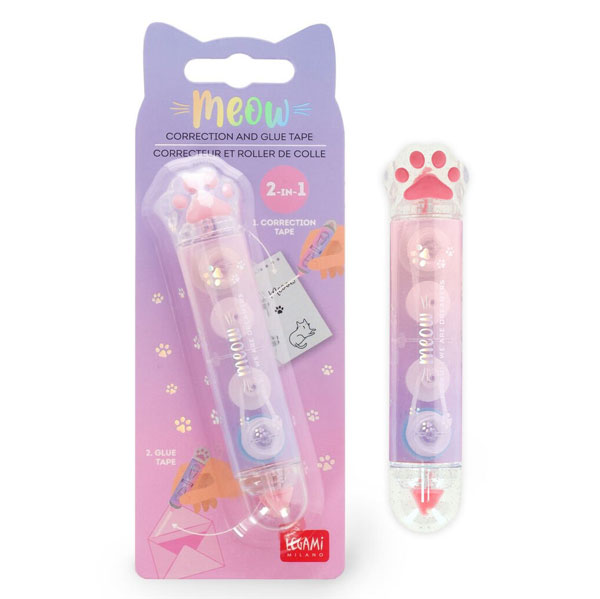 2-in-1 Correction and Glue Tape