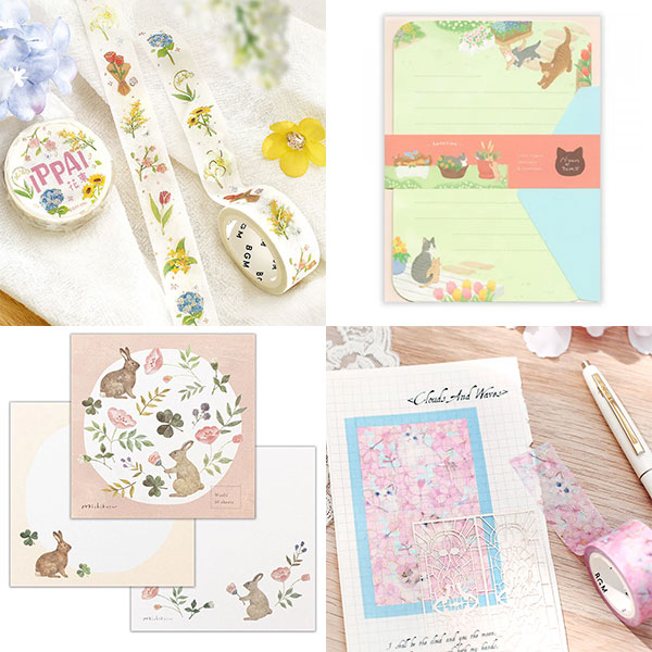 Japanese stationery for spring