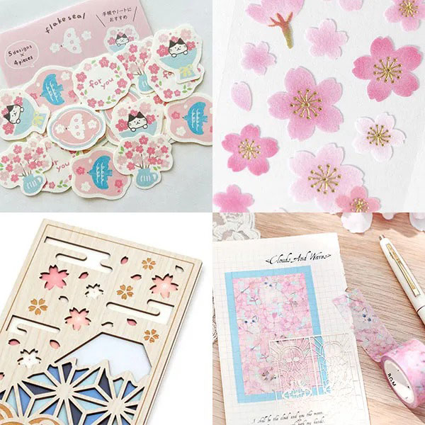 Sakura stationery
