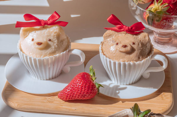 bear chocolate cupcakes